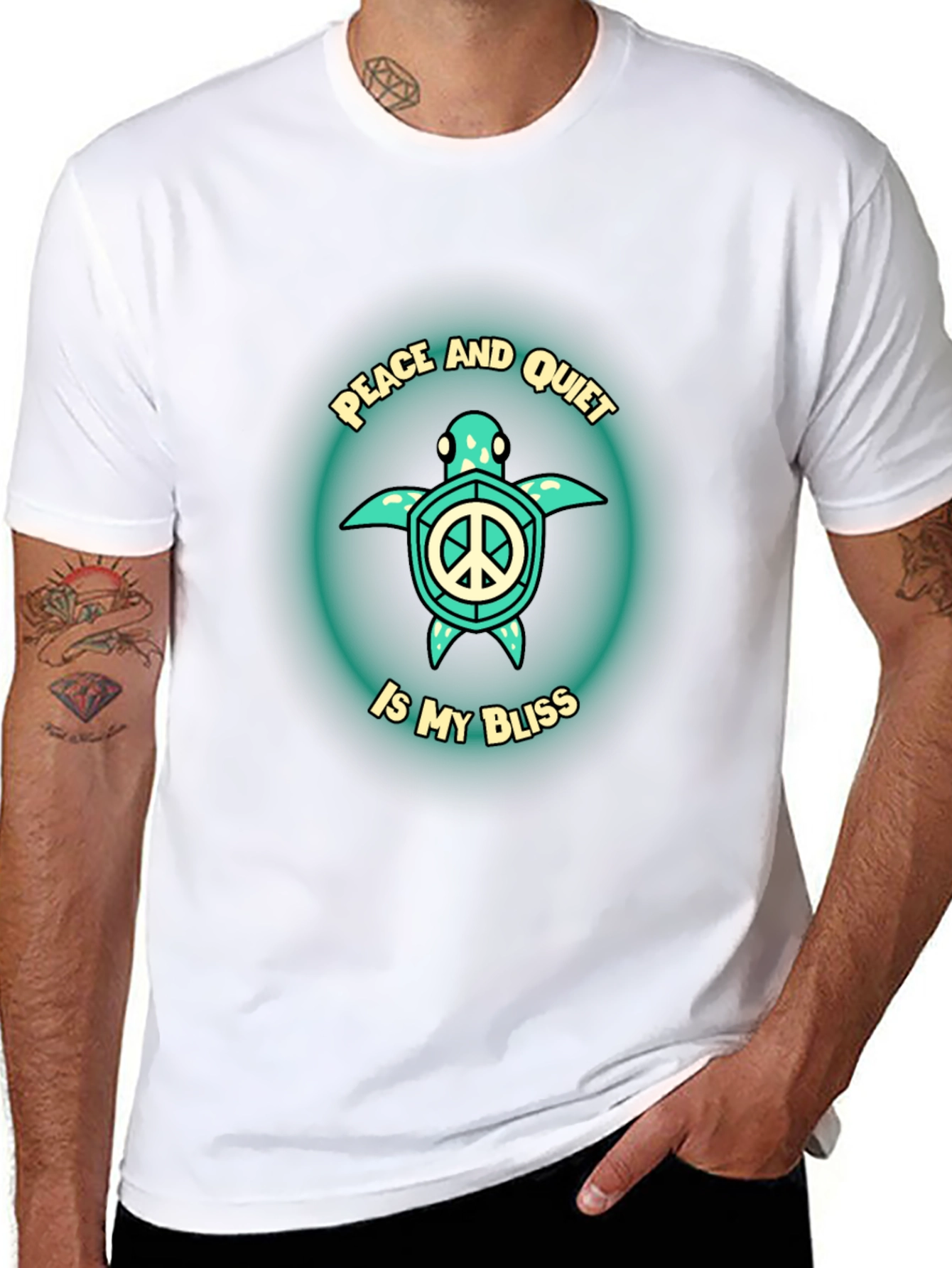 Peace Turtle Graphic Tee