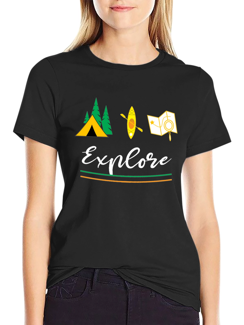 Explore Nature Graphic T-Shirt