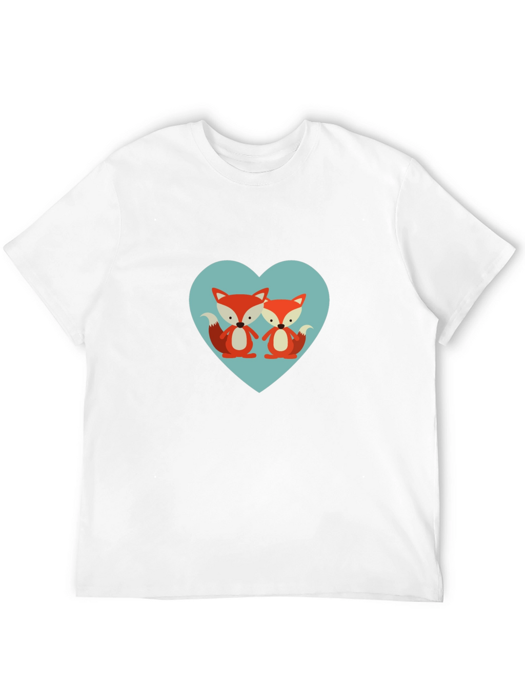 Fox in Love Graphic Tee