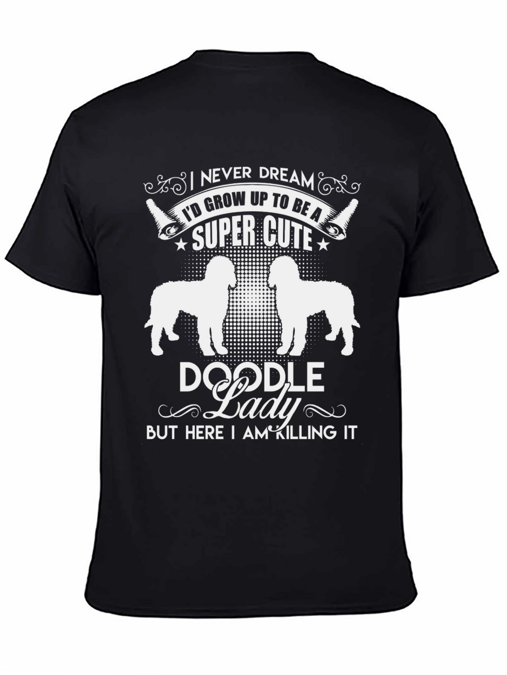 Super Cute Doodle Lady T-Shirt