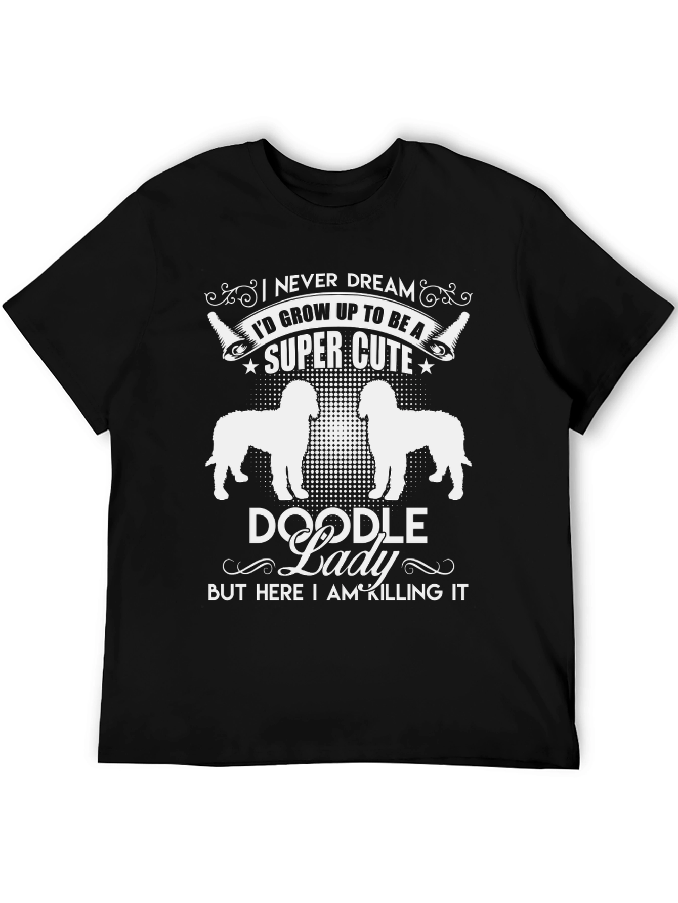Super Cute Doodle Lady T-Shirt