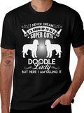 Super Cute Doodle Lady T-Shirt