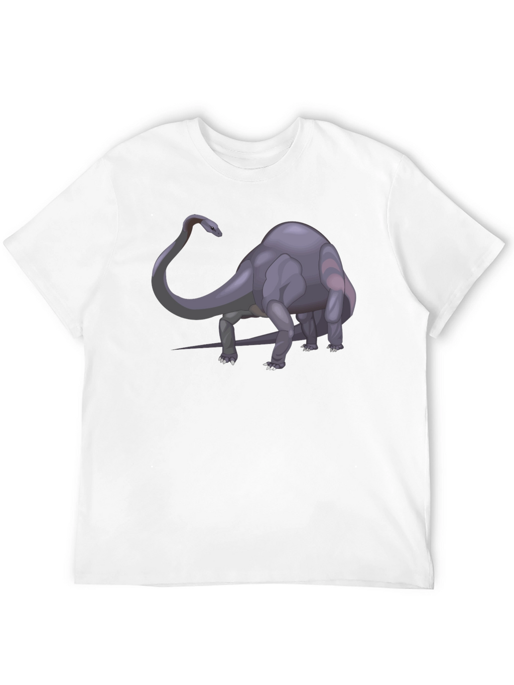 Dino T-Shirt - Black Cotton Graphic Tee