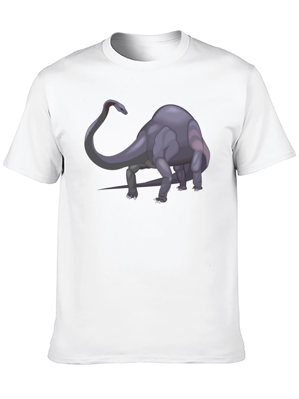 Dino T-Shirt - Black Cotton Graphic Tee