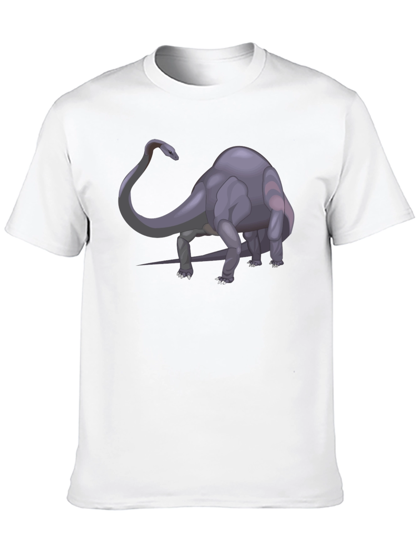 Dino T-Shirt - Black Cotton Graphic Tee