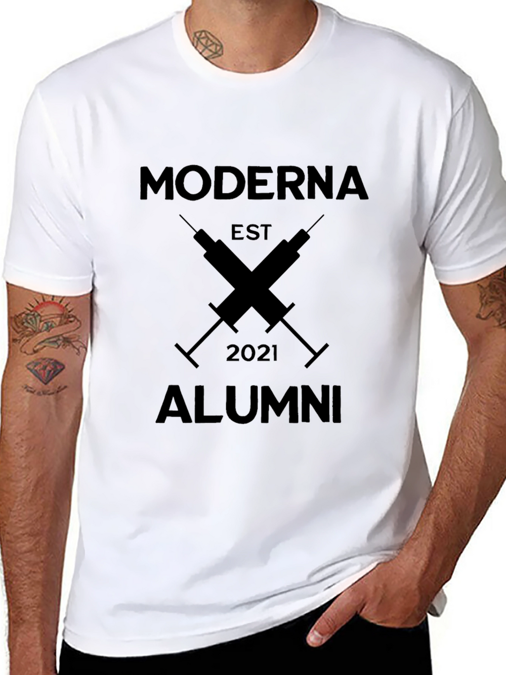 Moderna Alumni 2021 Graphic T-Shirt