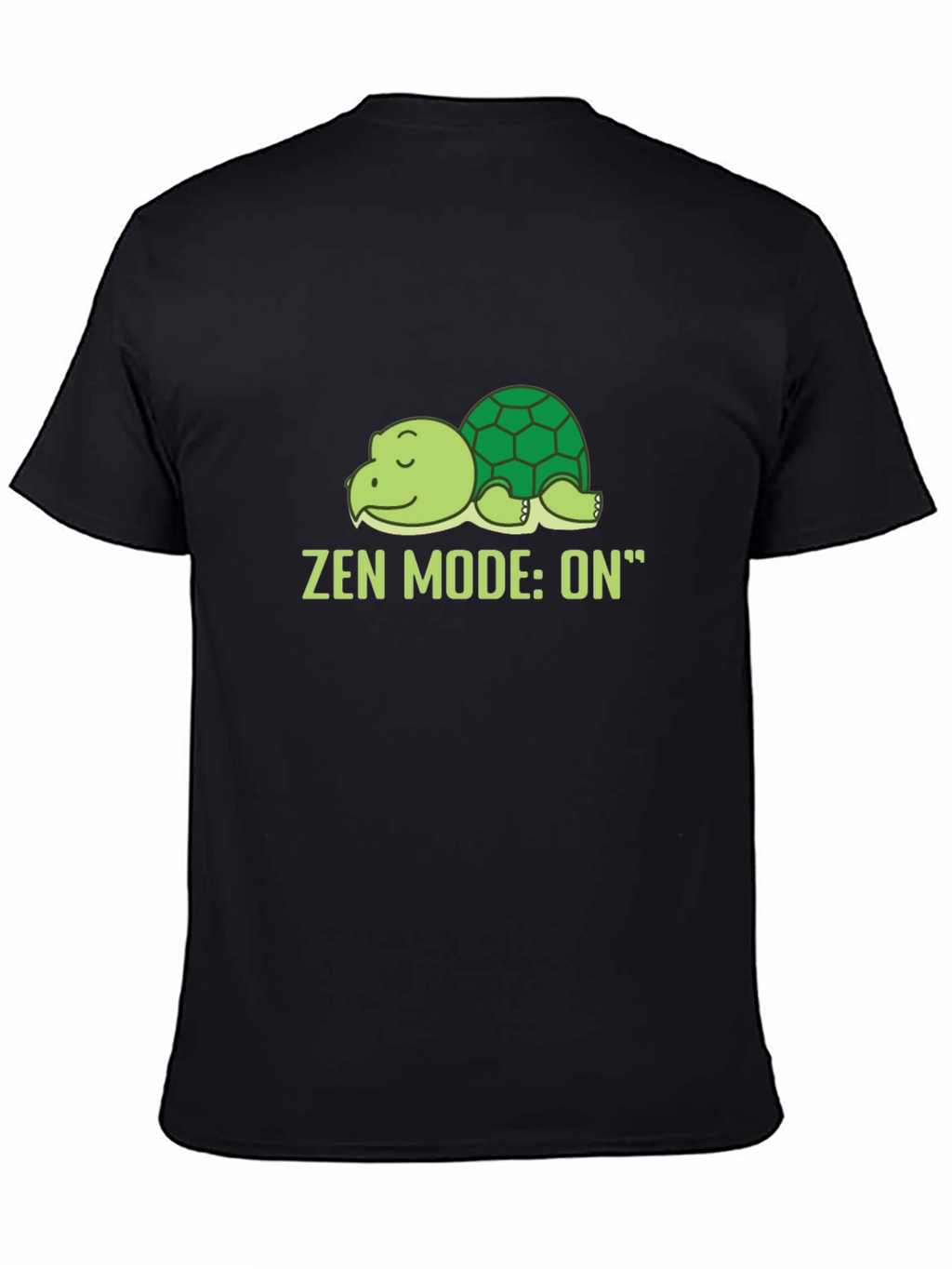 Zen Mode On Turtle Graphic Tee - Relaxed Fit