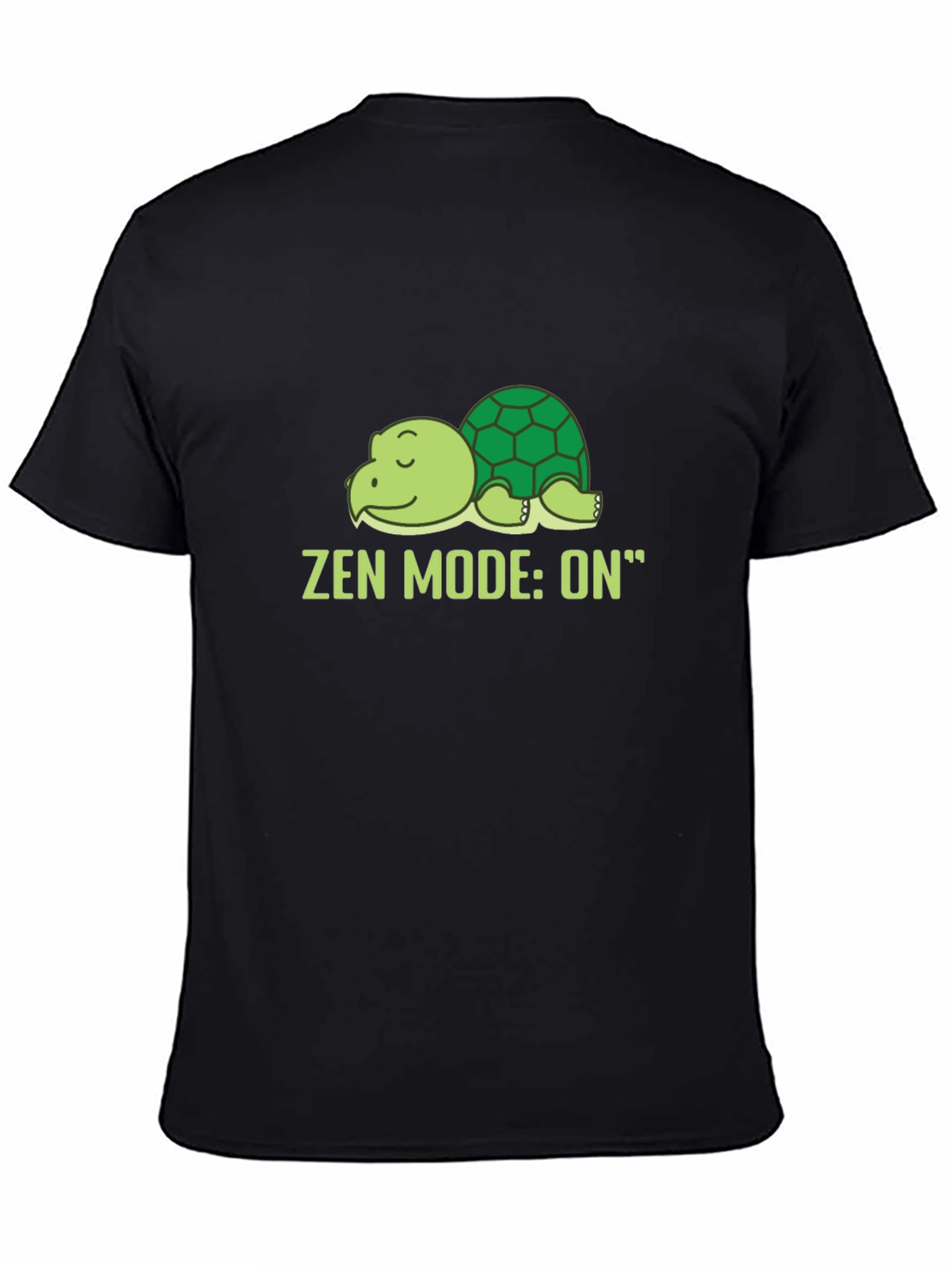 Zen Mode On Turtle Graphic Tee - Relaxed Fit