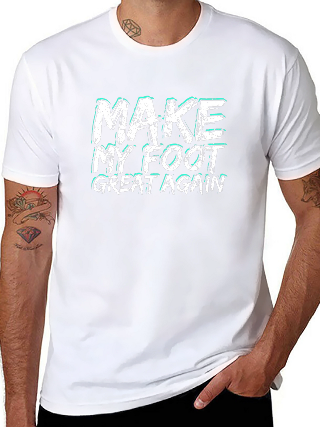Make My Foot Great Again Graphic Tee