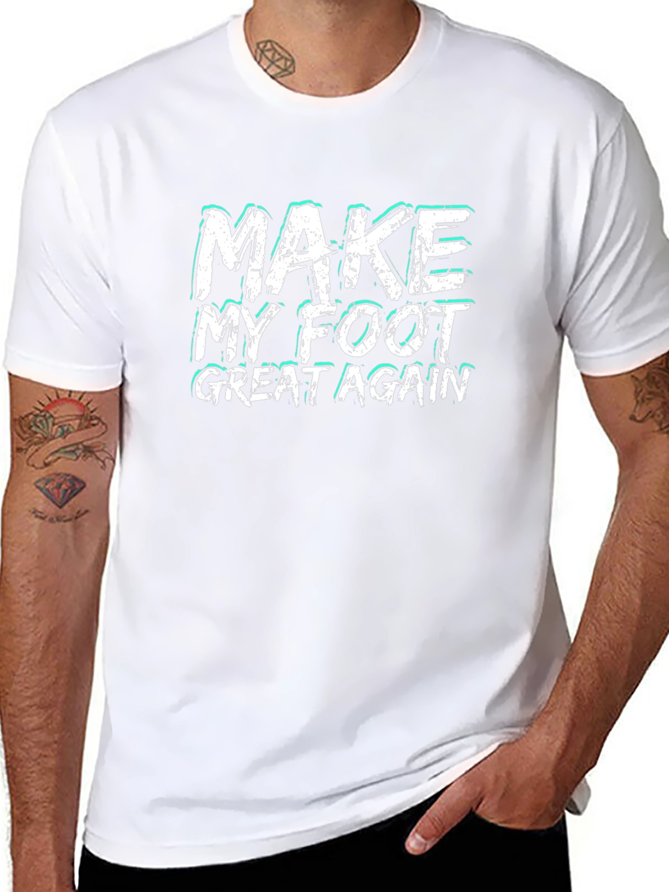 Make My Foot Great Again Graphic Tee