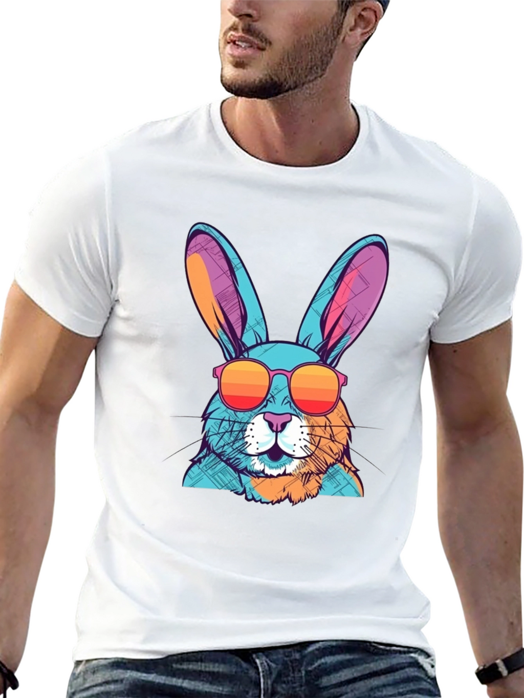 Cool Easter Bunny T-Shirt