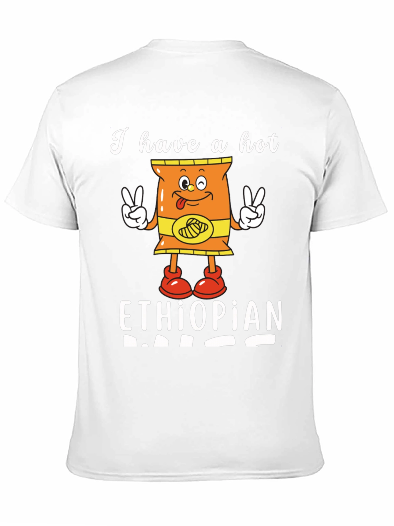 Funny I Have a Hot Ethiopian Dad T-Shirt