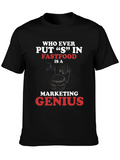 Funny Fast Food Genius T-Shirt