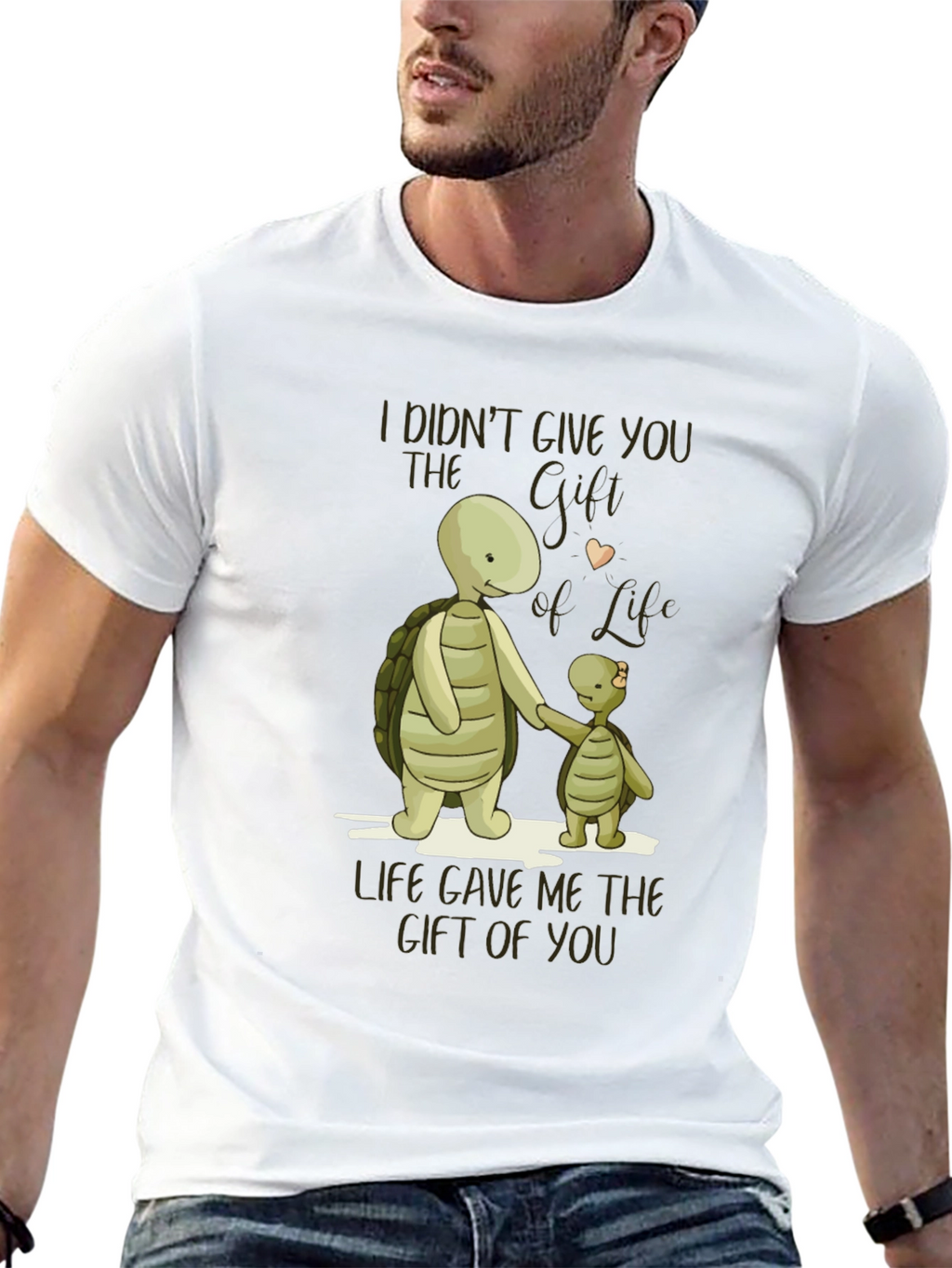 Turtle Graphic T-Shirt - Gift of You Design