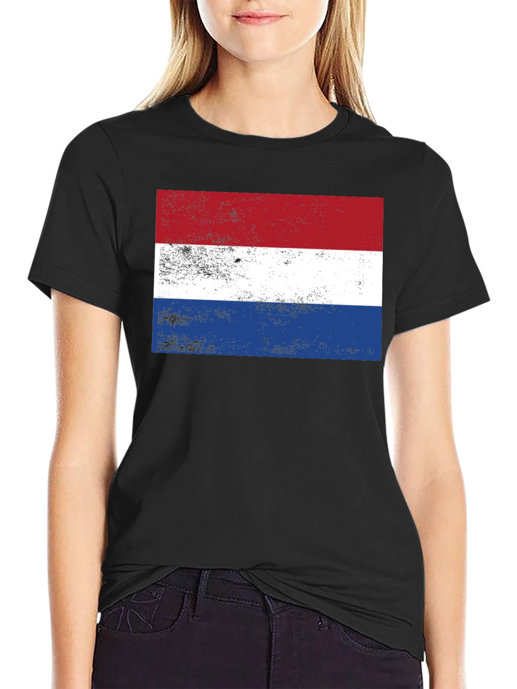 Netherlands Flag Graphic Tee - Patriotic Dutch Pride T-Shirt