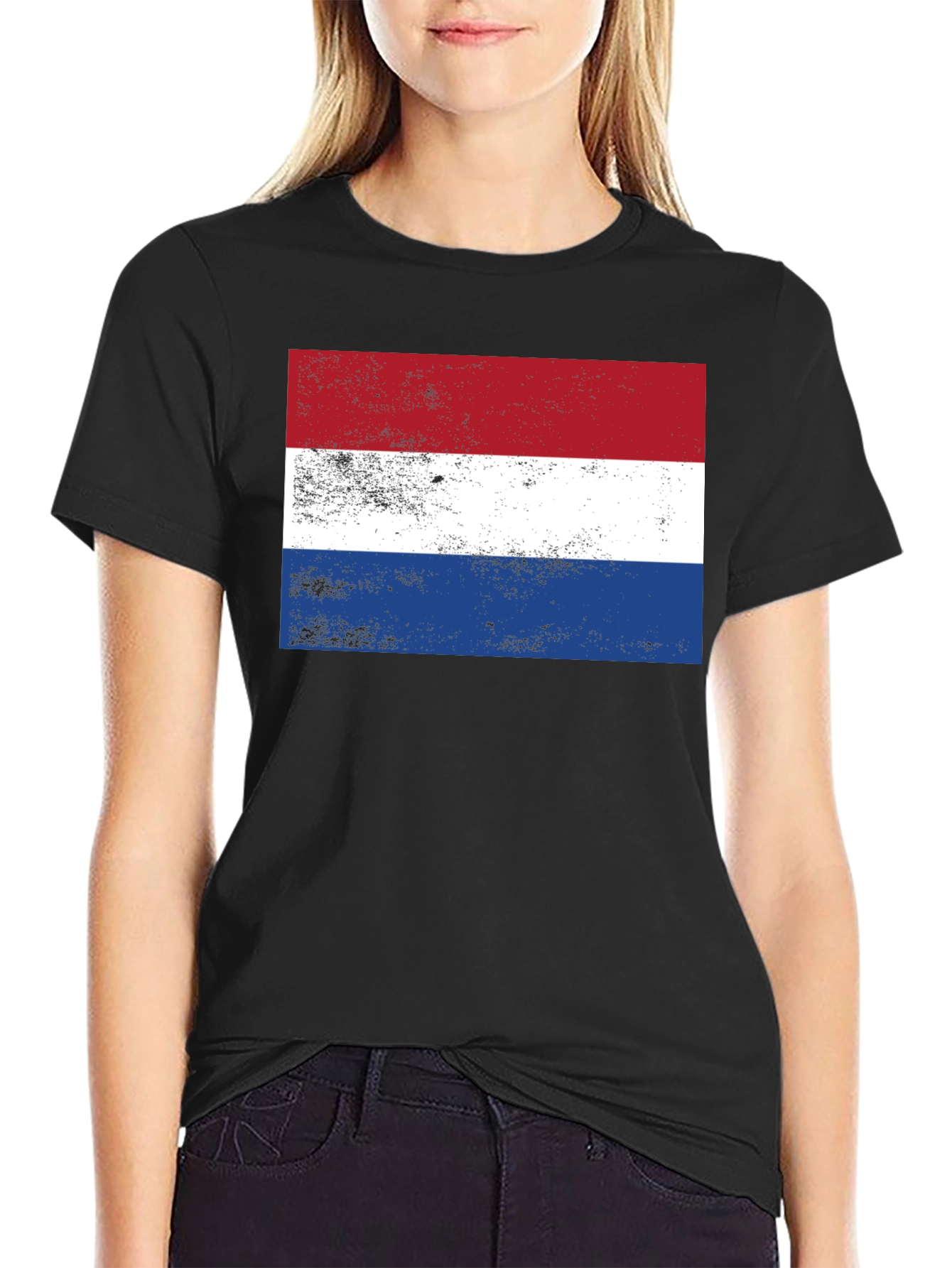 Netherlands Flag Graphic Tee - Patriotic Dutch Pride T-Shirt