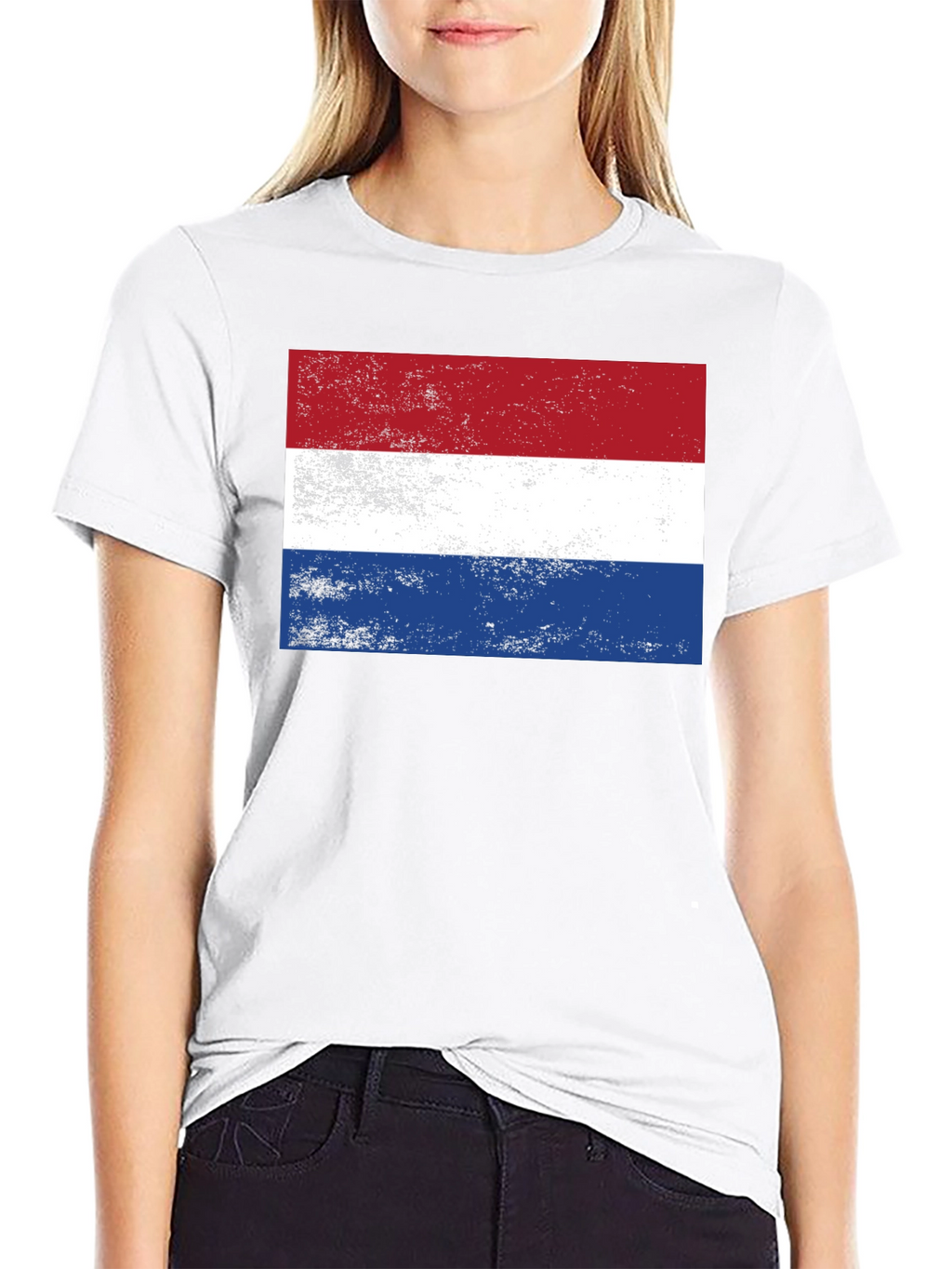 Netherlands Flag Graphic Tee - Patriotic Dutch Pride T-Shirt