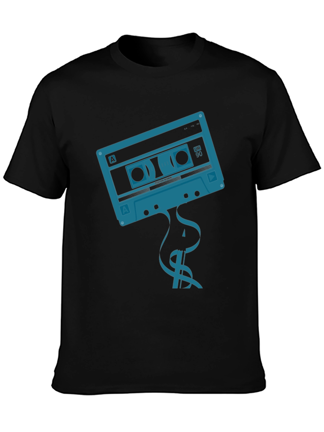 Retro Cassette Tape Graphic T-Shirt - Vintage Music Tee