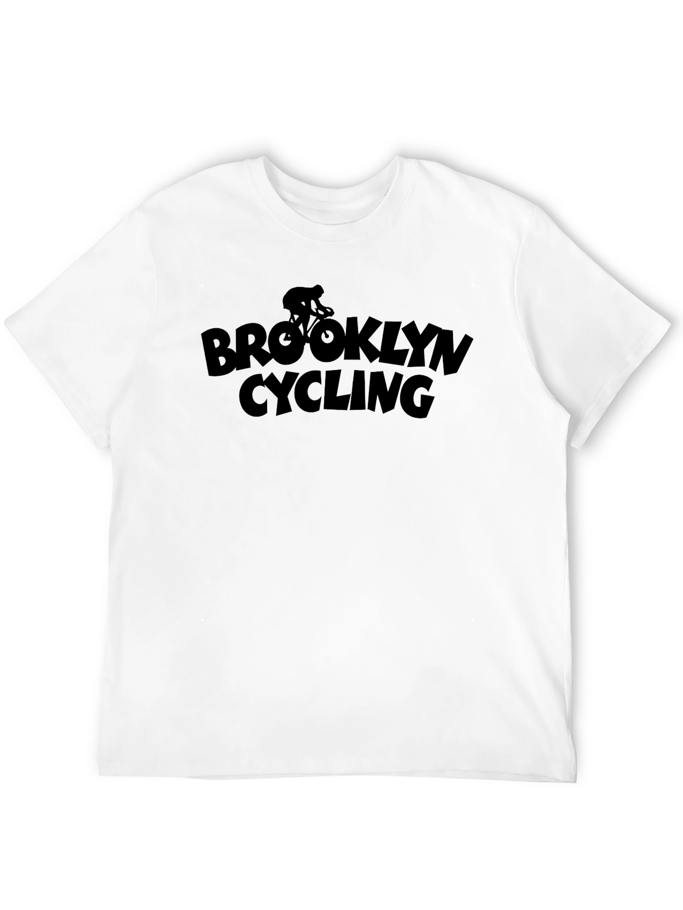 Brooklyn Cycling Graphic T-Shirt - Casual Cotton Tee