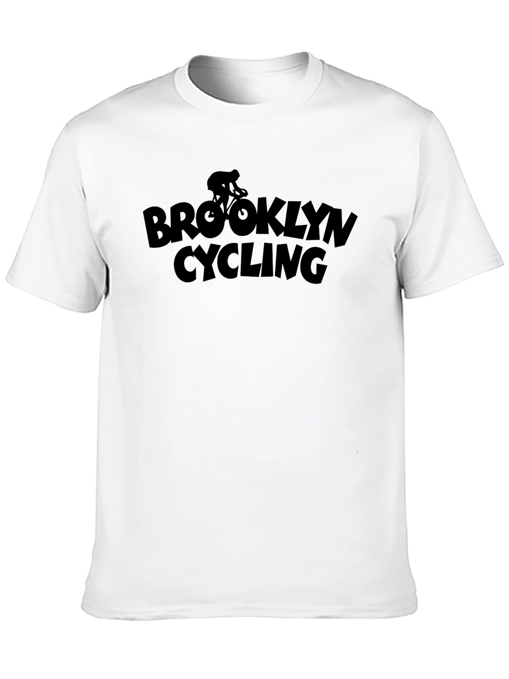 Brooklyn Cycling Graphic T-Shirt - Casual Cotton Tee