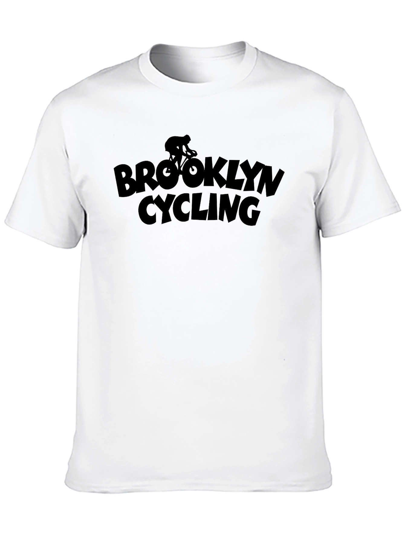 Brooklyn Cycling Graphic T-Shirt - Casual Cotton Tee