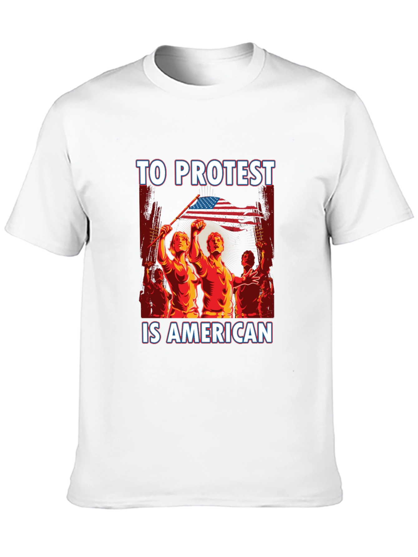 To Protest Is American Graphic Tee