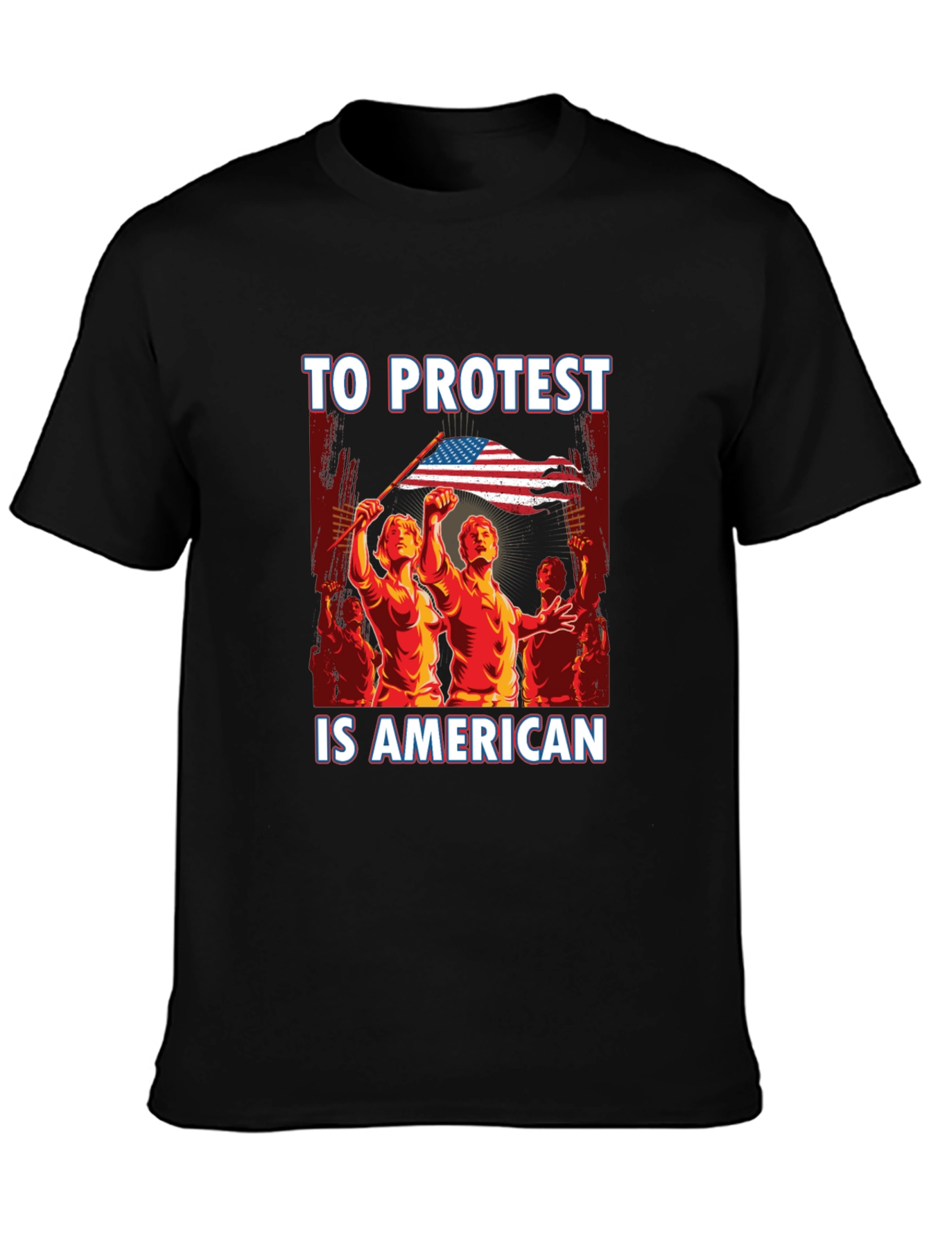 To Protest Is American Graphic Tee