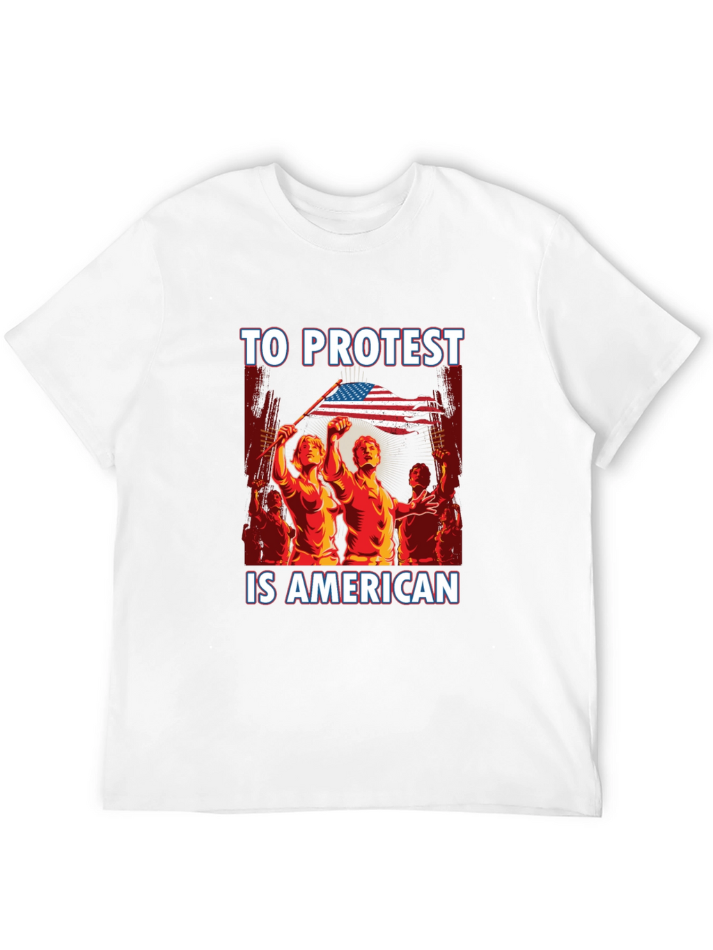 To Protest Is American Graphic Tee