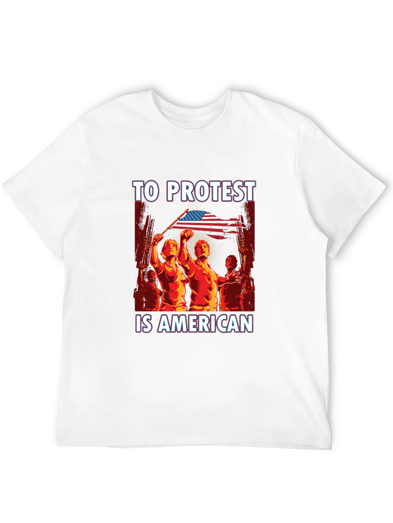 To Protest Is American Graphic Tee