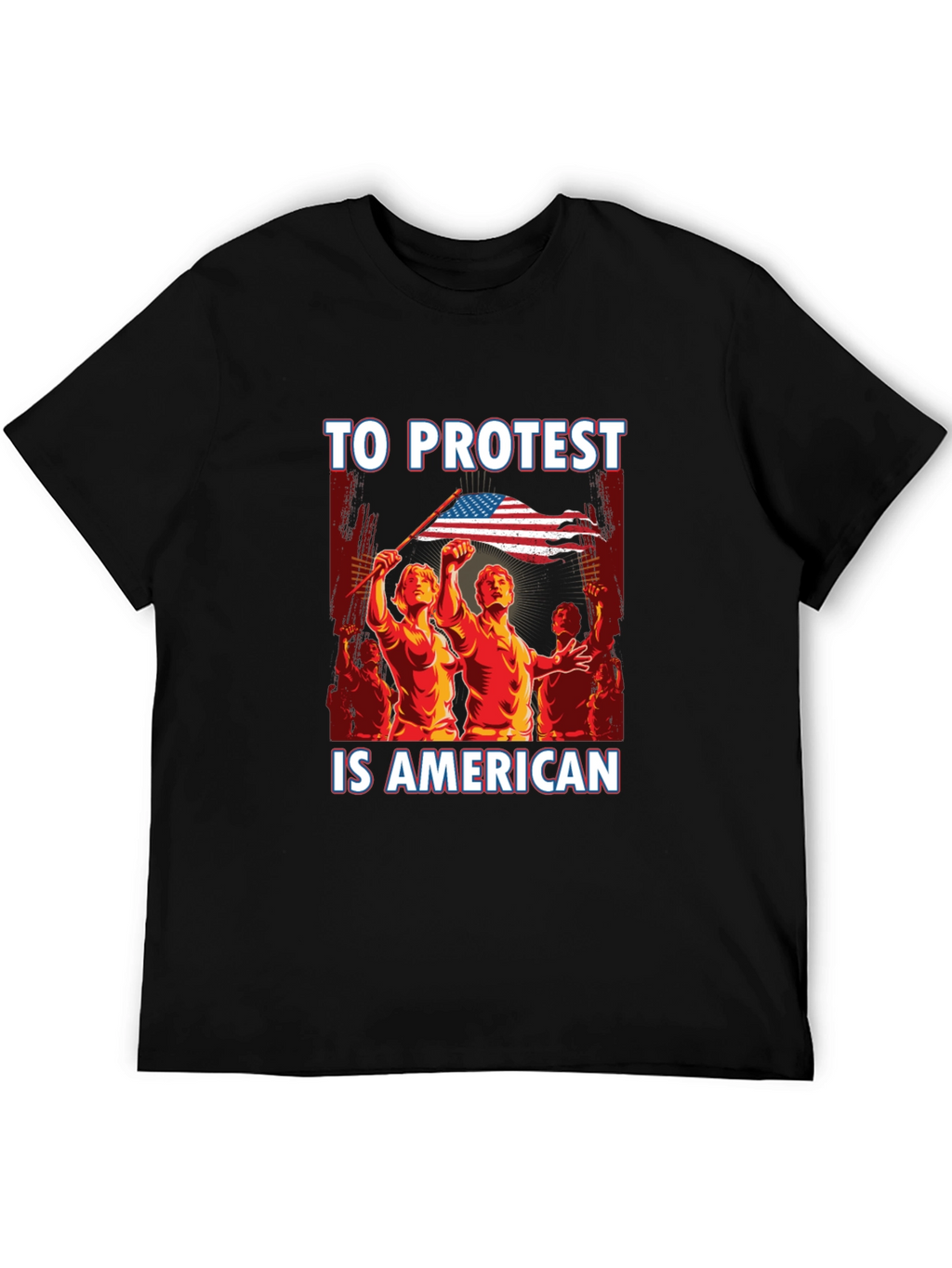 To Protest Is American Graphic Tee
