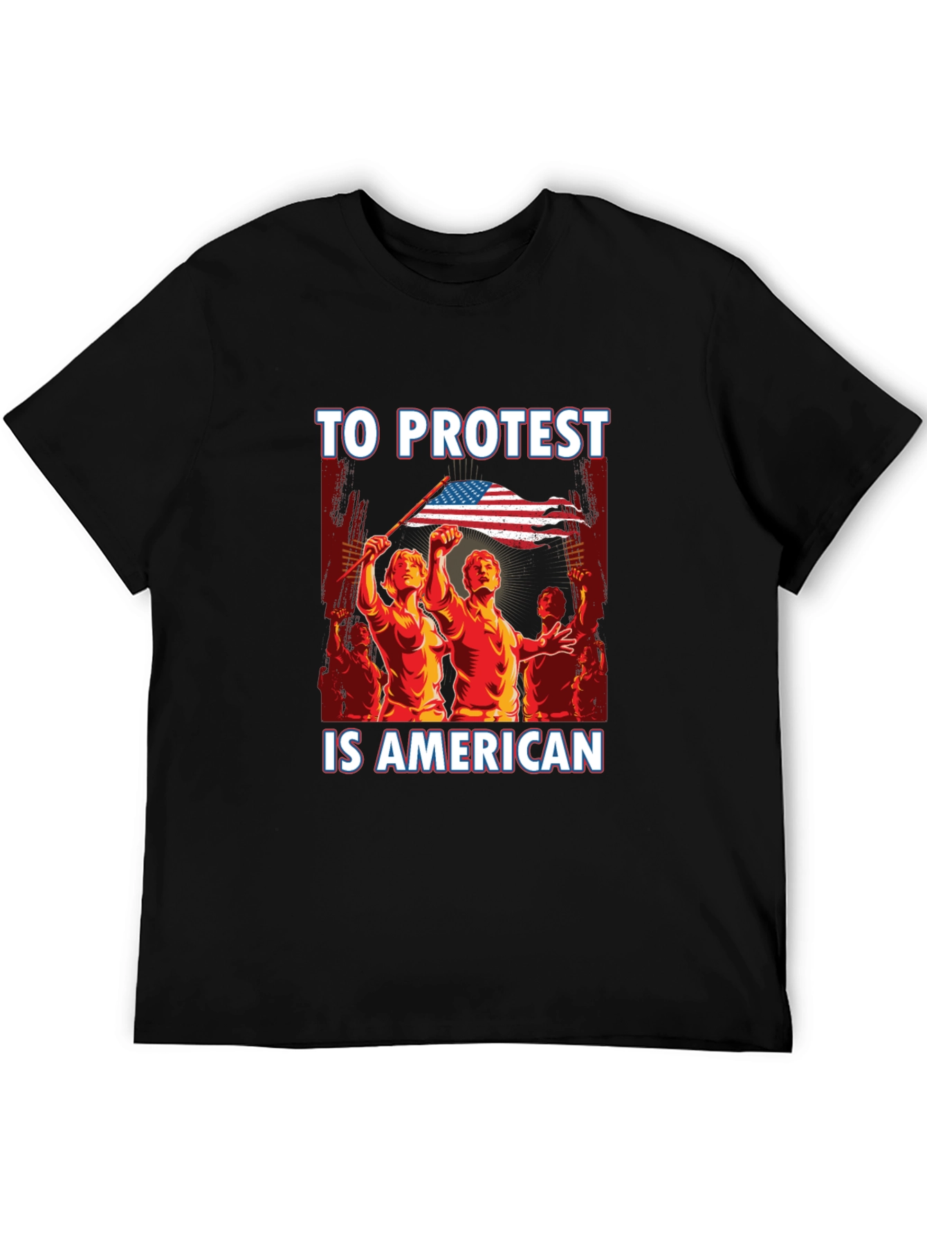To Protest Is American Graphic Tee