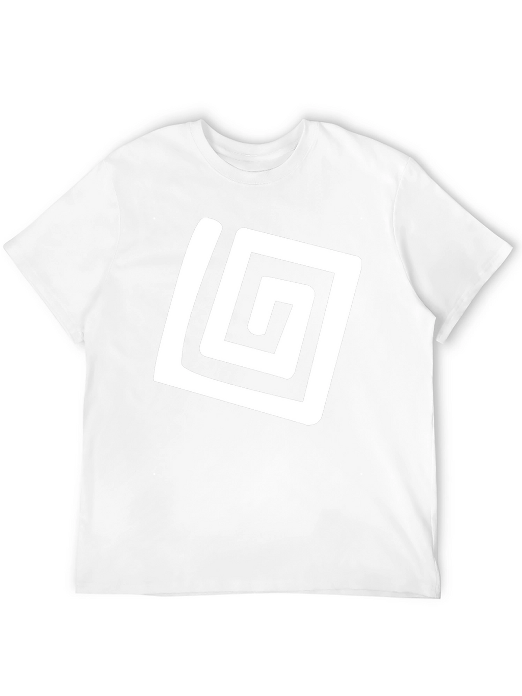 Abstract Graphic Tee - Black