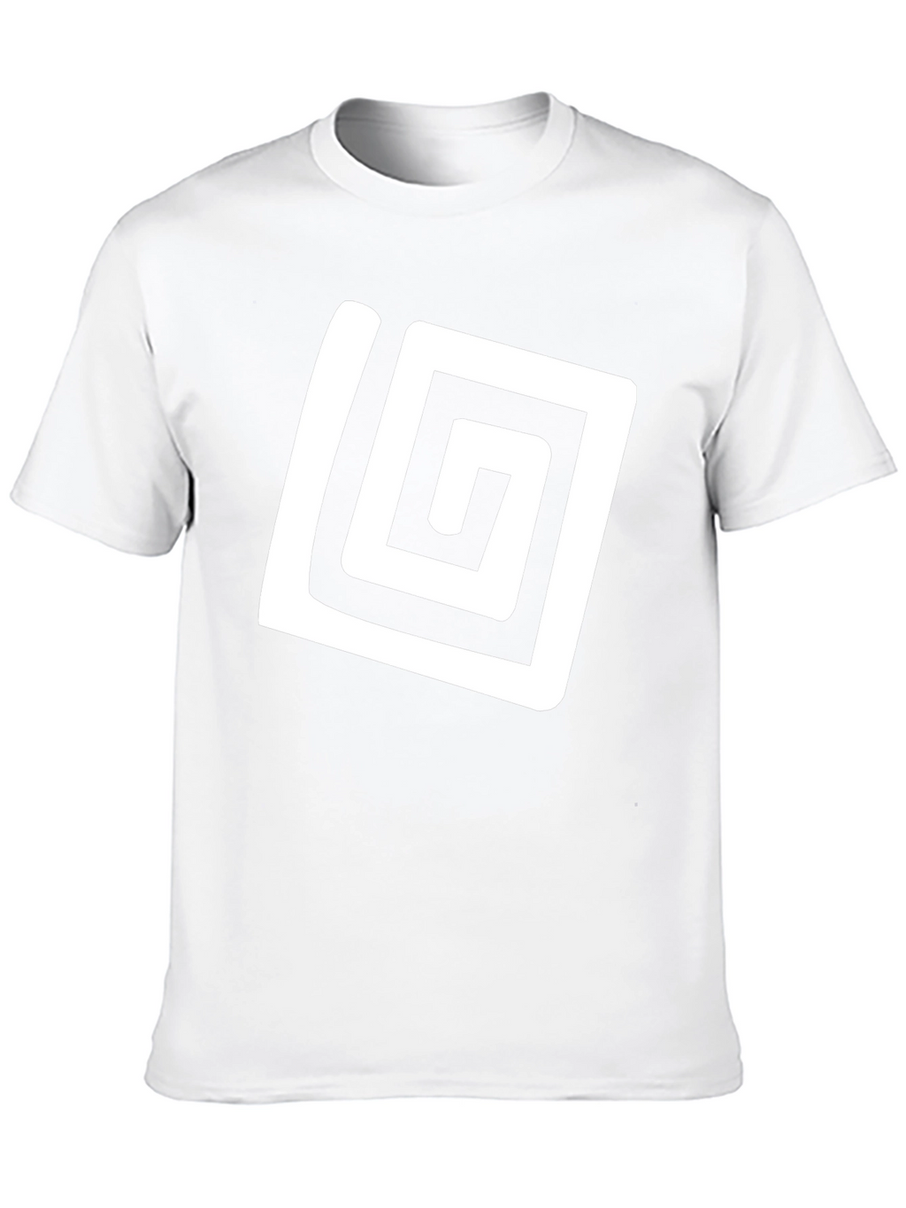 Abstract Graphic Tee - Black