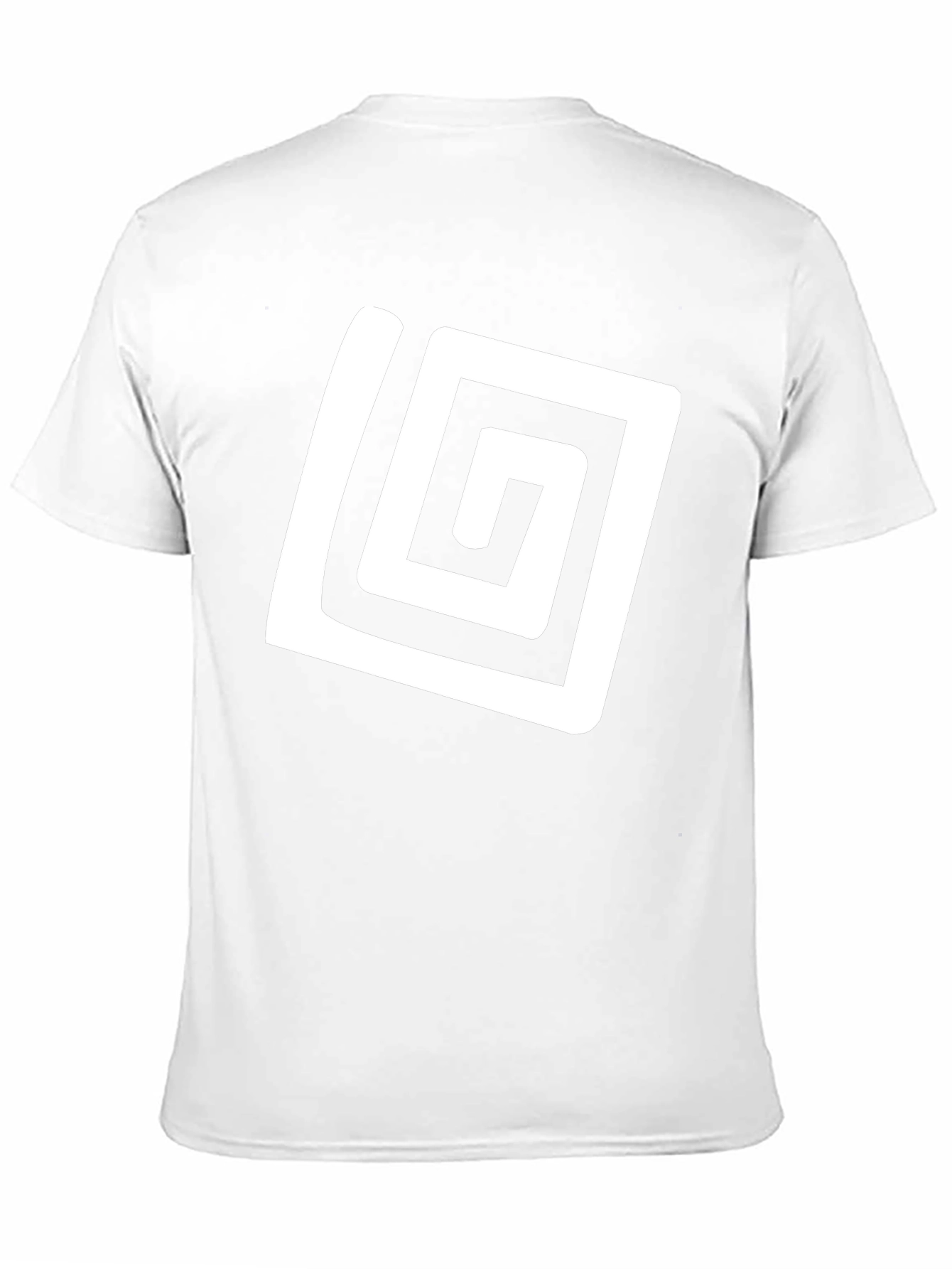 Abstract Graphic Tee - Black