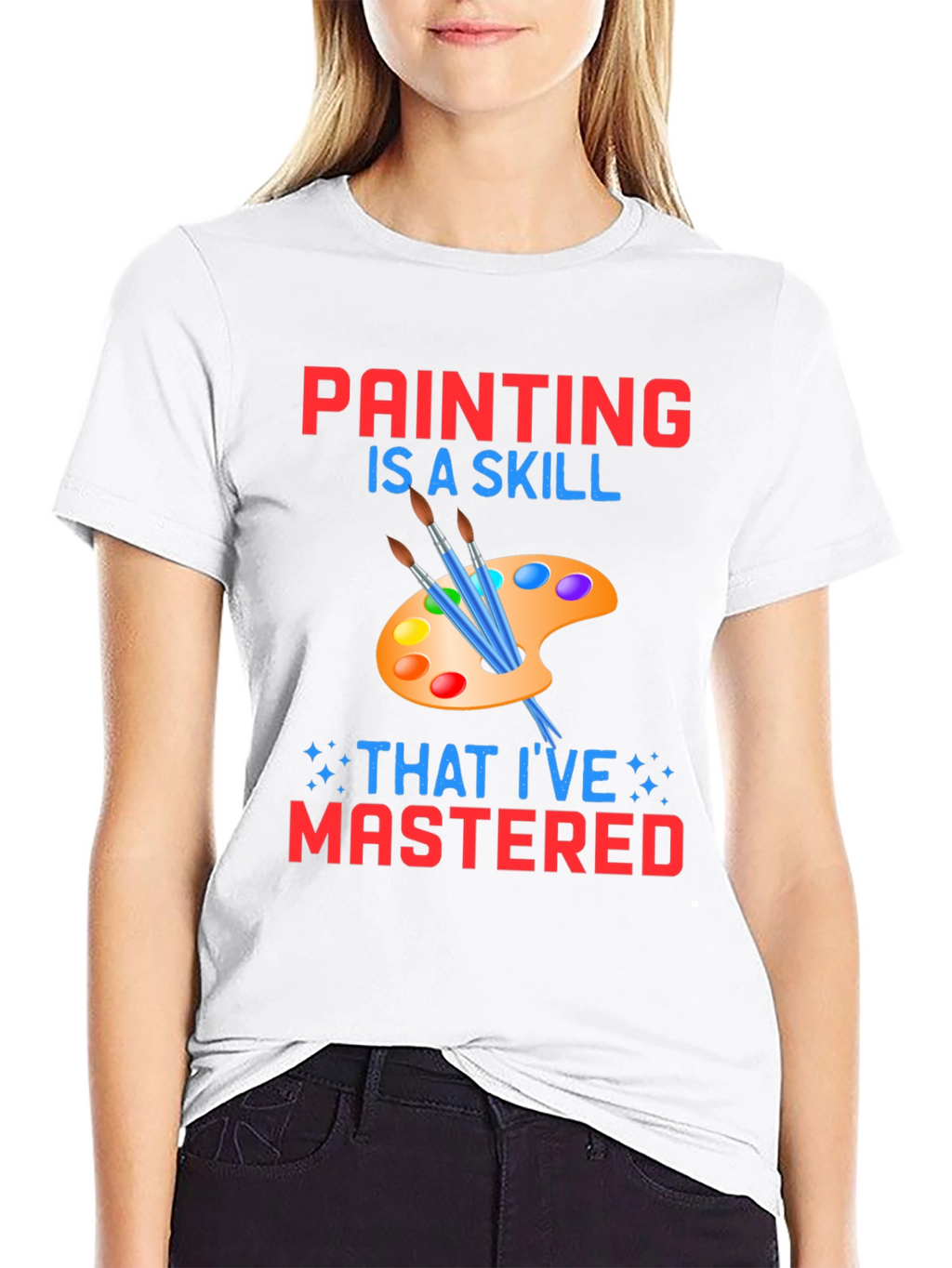 Painting Skill Mastered Graphic Tee