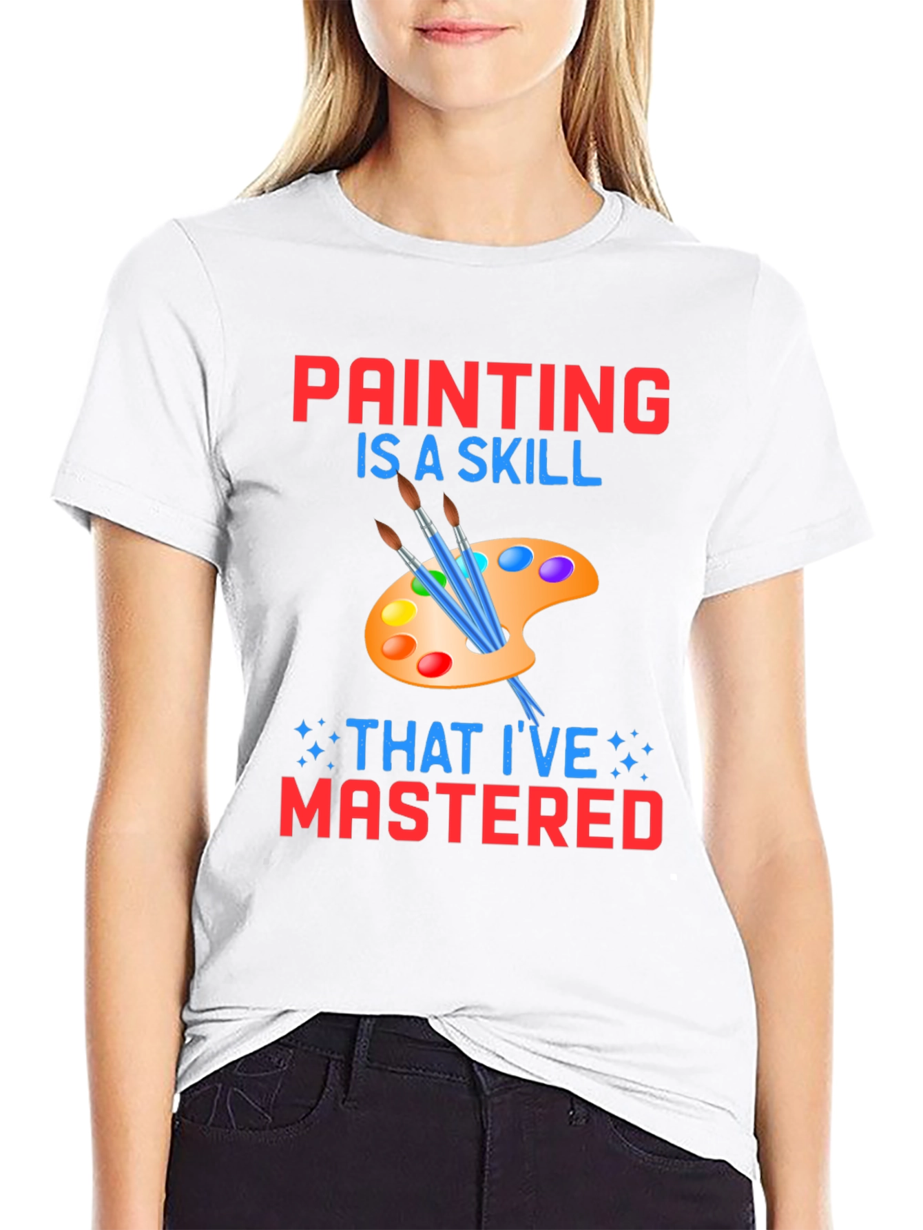 Painting Skill Mastered Graphic Tee