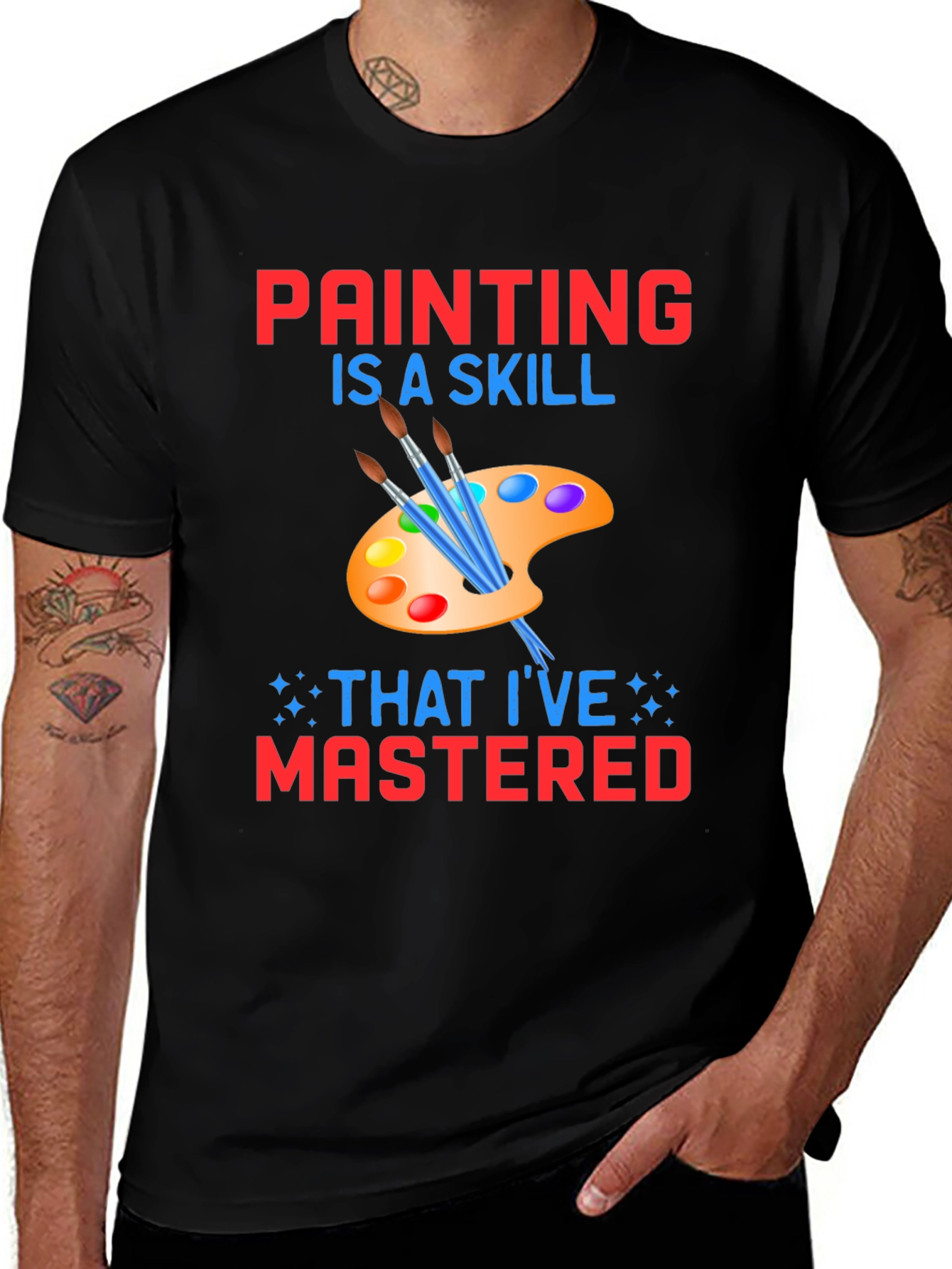 Painting Skill Mastered Graphic Tee