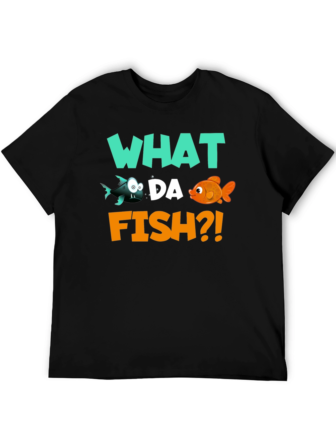 What Da Fish T-Shirt - Funny Fish Pun Tee