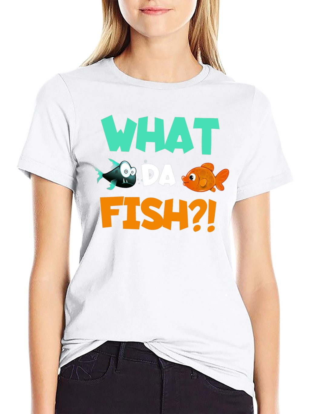 What Da Fish T-Shirt - Funny Fish Pun Tee