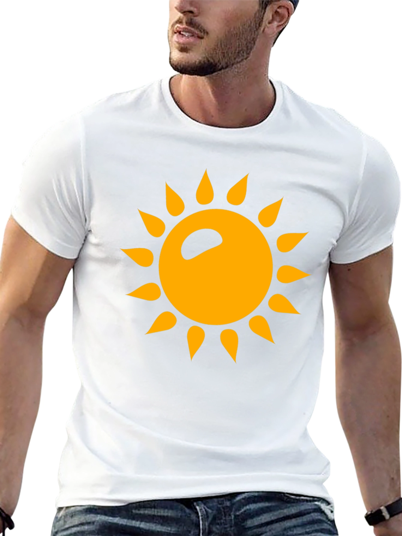 Sunshine Graphic Tee - Black T-Shirt