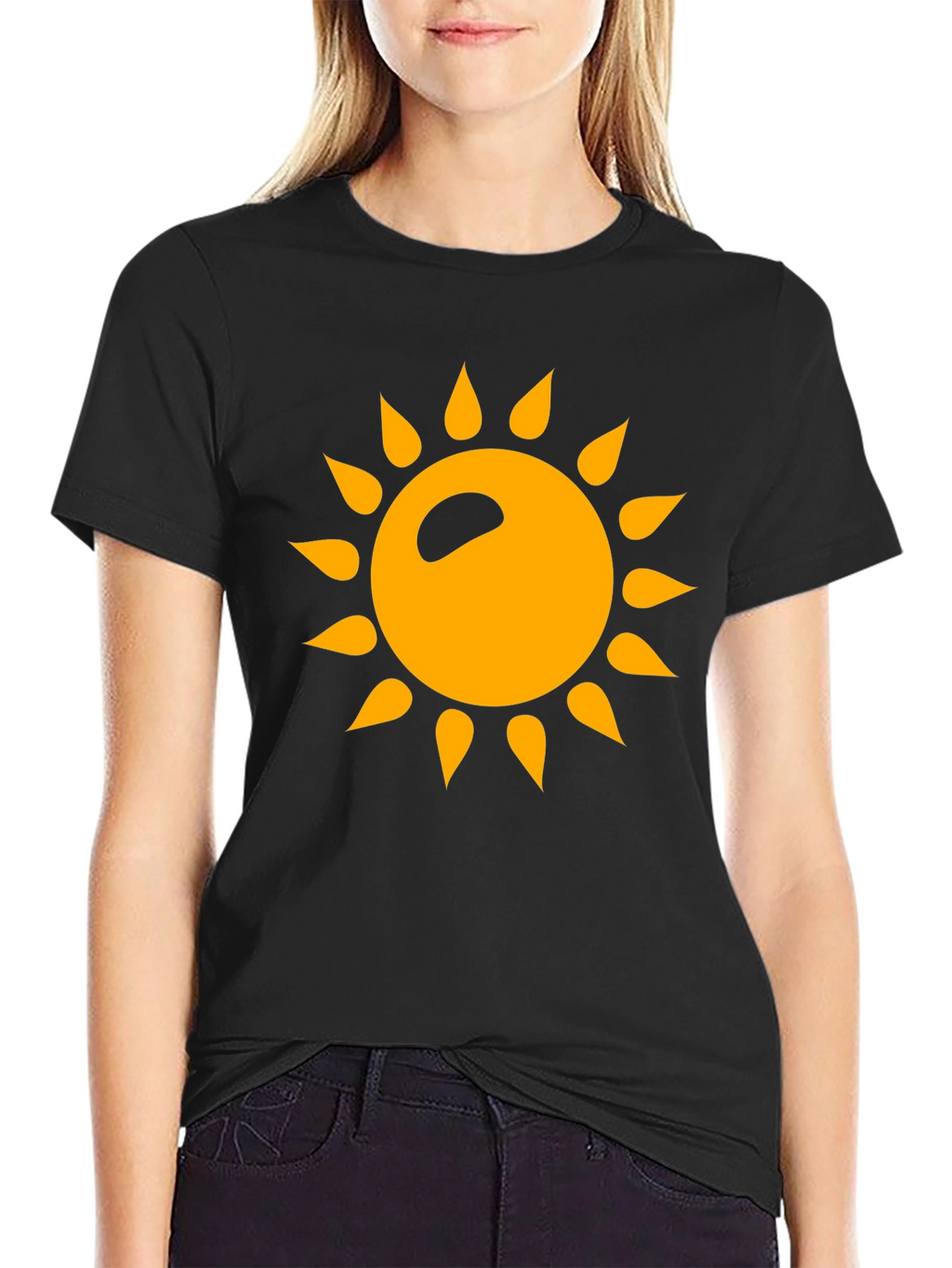 Sunshine Graphic Tee - Black T-Shirt