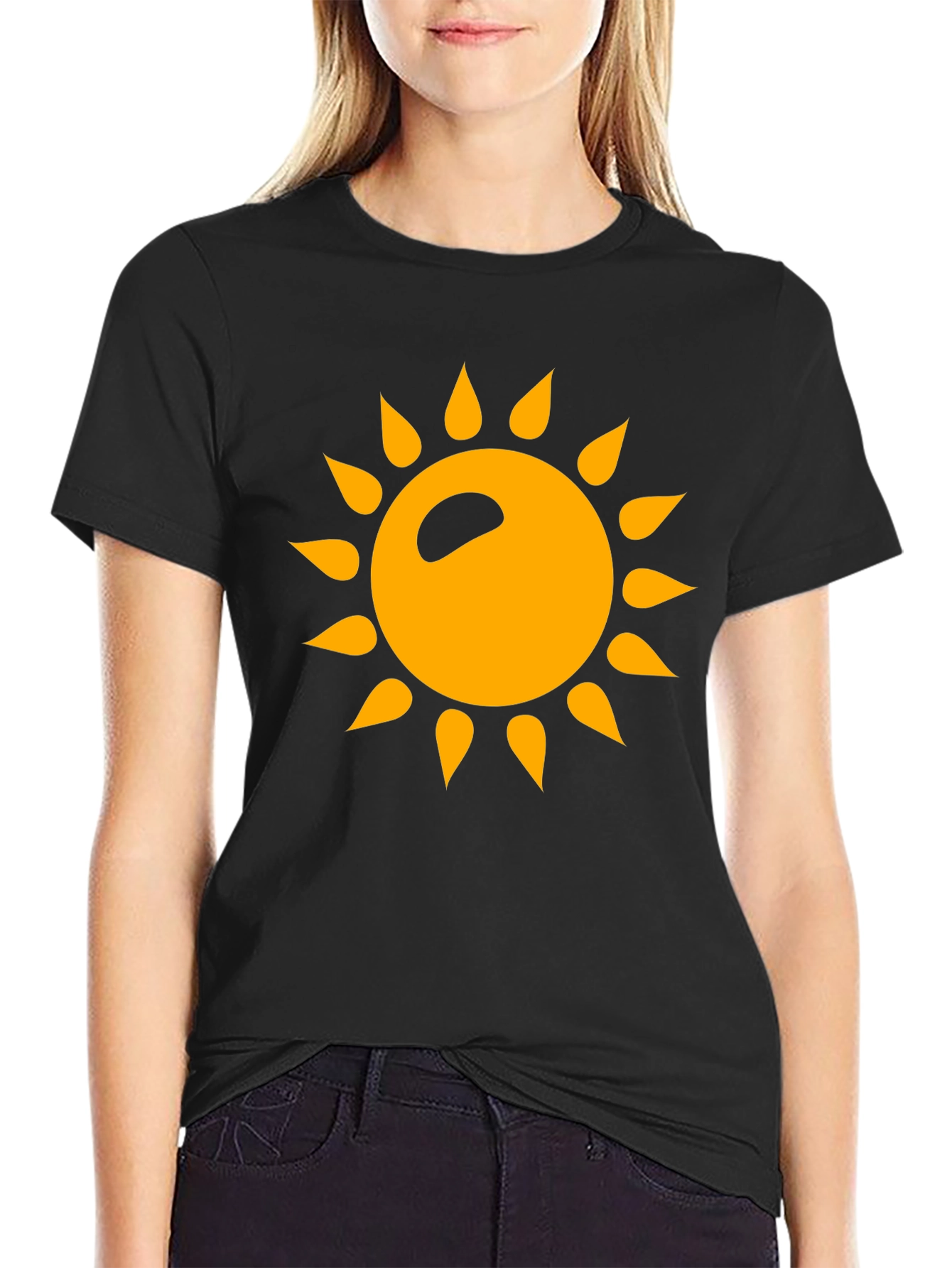 Sunshine Graphic Tee - Black T-Shirt