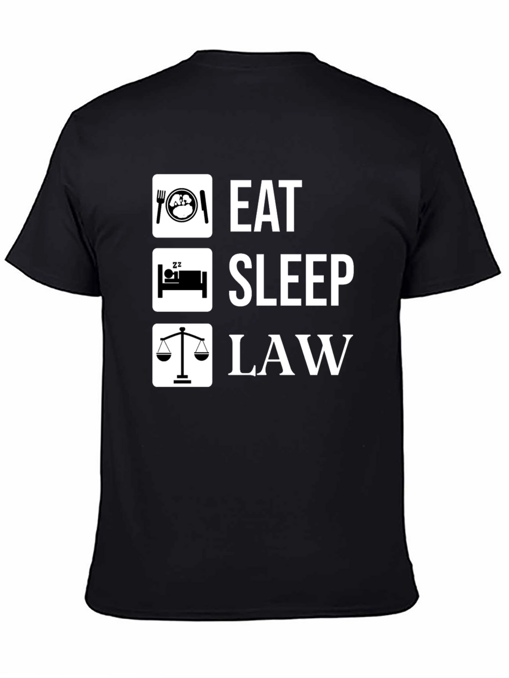 Eat Sleep Law Funny Lawyer T-Shirt