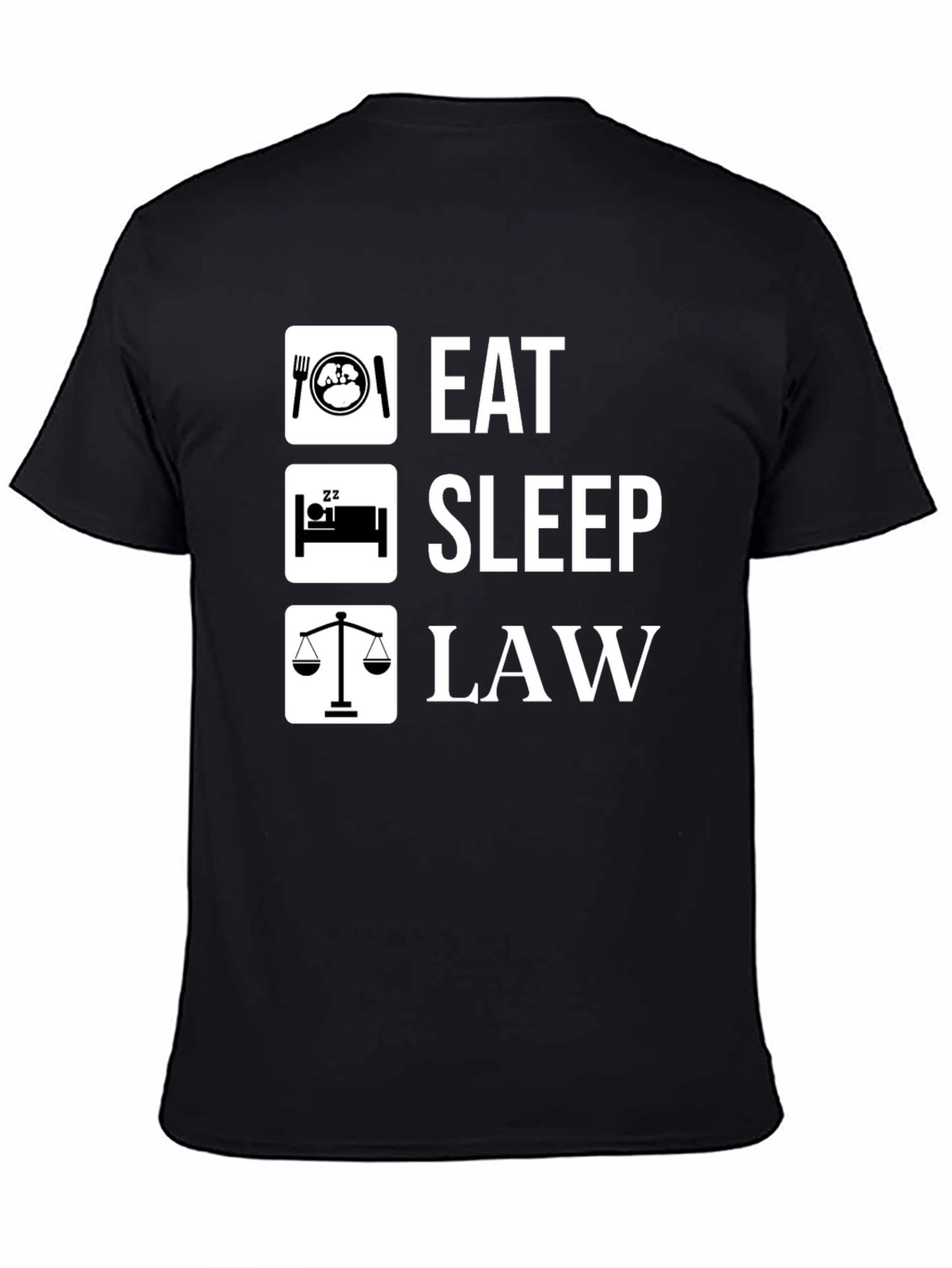 Eat Sleep Law Funny Lawyer T-Shirt