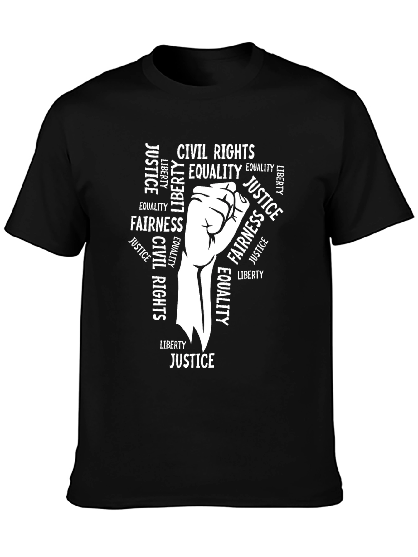 Equality & Justice Graphic Tee - Civil Rights Awareness