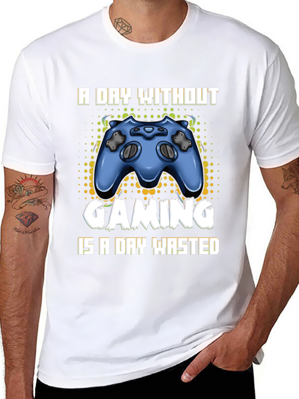 Gaming T-Shirt - A Day Without Gaming