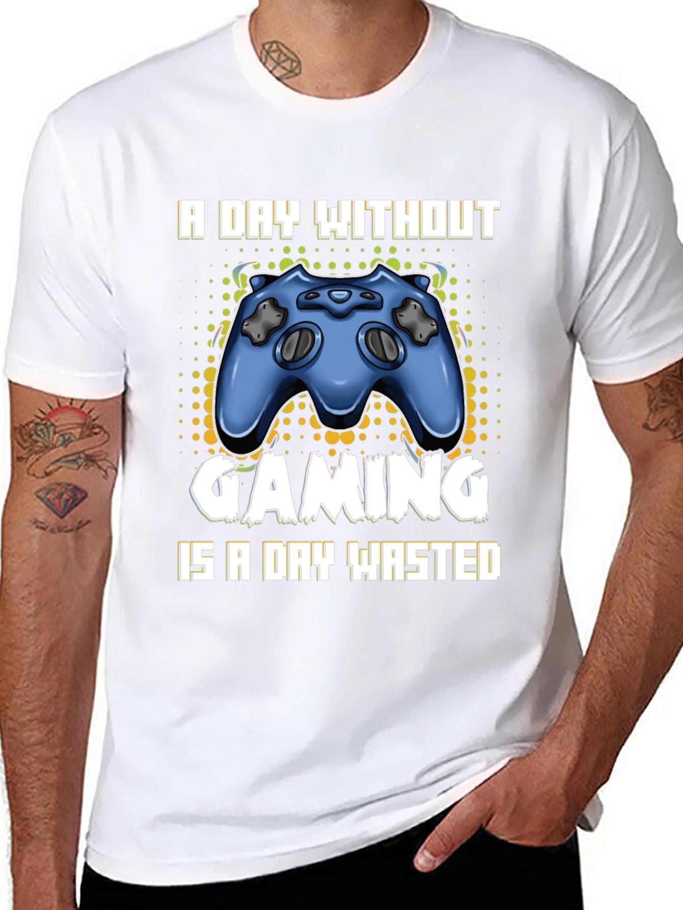 Gaming T-Shirt - A Day Without Gaming