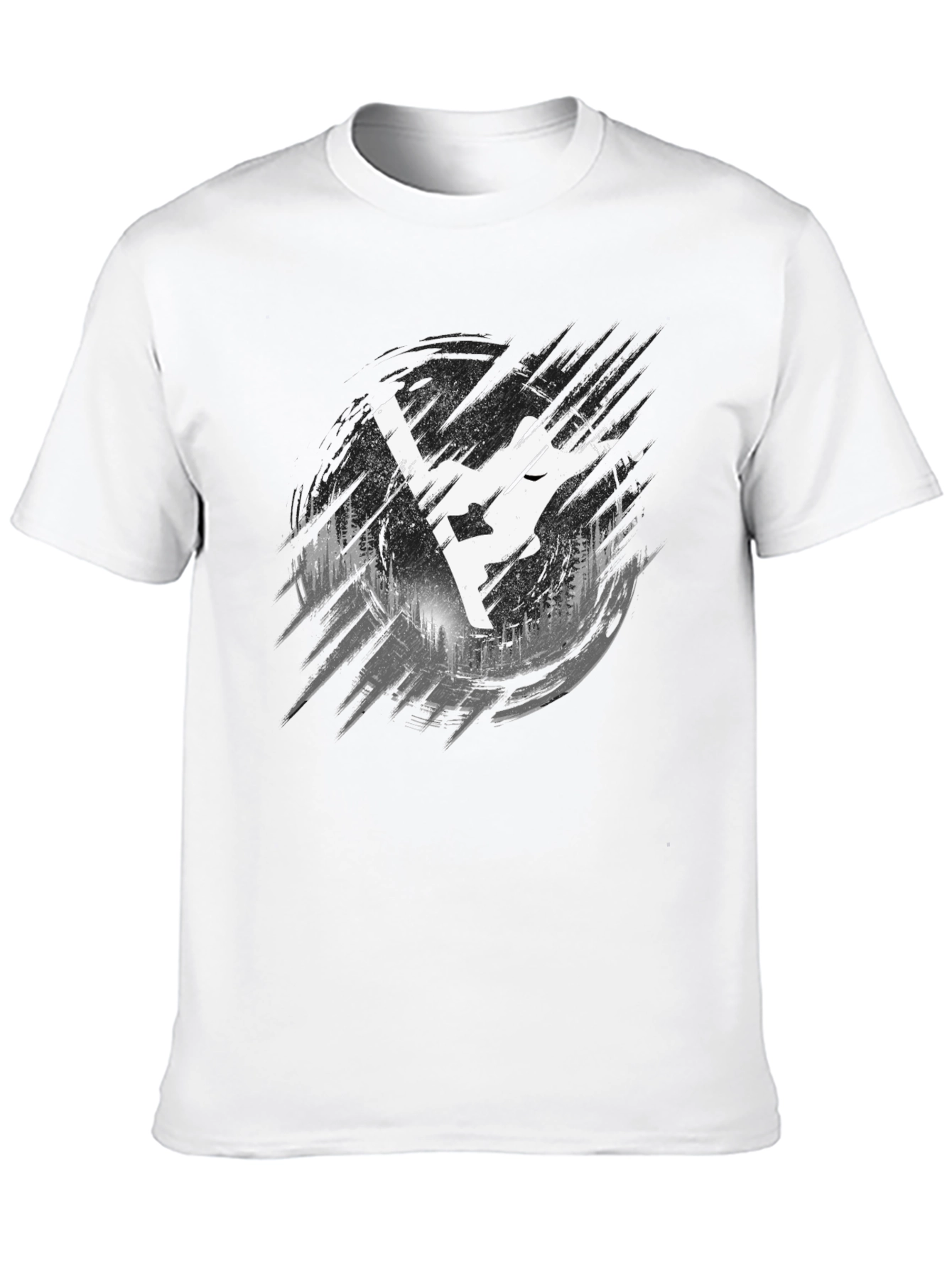 Mountain Graphic Black Tee - Adventure Ready