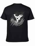 Mountain Graphic Black Tee - Adventure Ready