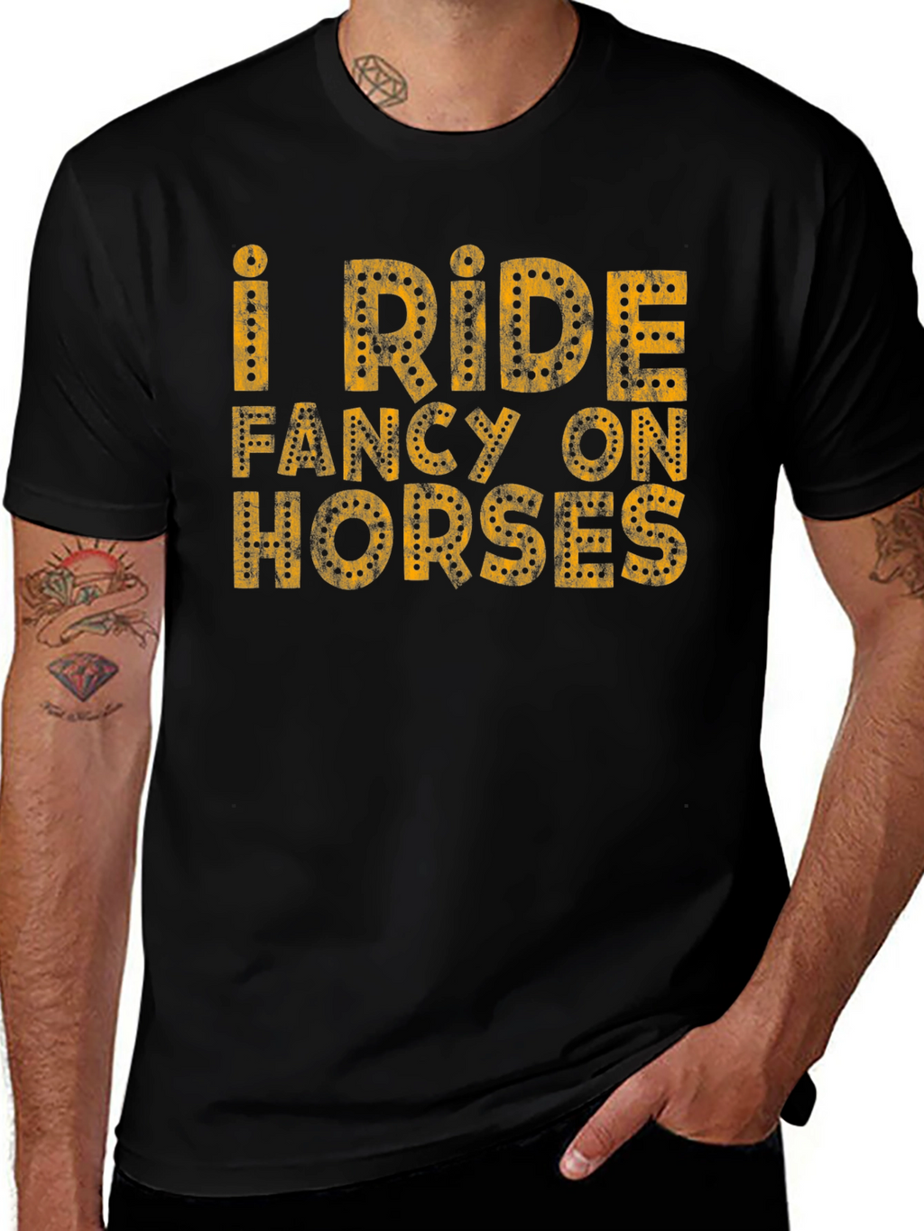 I Ride Fancy on Horses T-Shirt